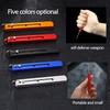 Portable Titanium Toothpicks,Pocket Metal Toothpick Reusable Three Gear Adjustment Toothpick Holder Keychain Telescopic Toothpi