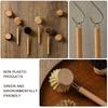 Long Handled Pot Brush Can Hang-Type Dishes Brush Kitchen Accessories