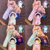 Exquisite Resin Cartoon Starry Sky Sunset Keychain For Couples Perfect Gift