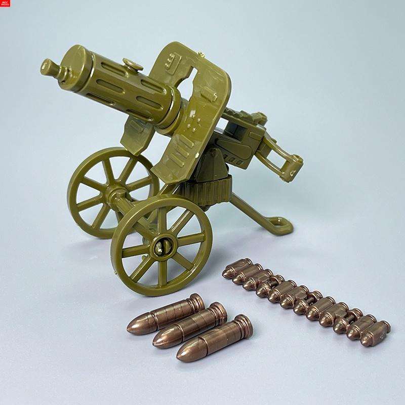 

MOC Цеглини Спецпризначенці Аксесуари Модель Машини Кулемет Німецька армія Навчальні DIY Будівельні Блоки Пластикові Іграшки