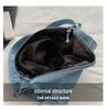 Damen Crossbody Denim Tasche - Große Kapazität, Mehrere Fächer, Lässige Vielseitige Schultertasche