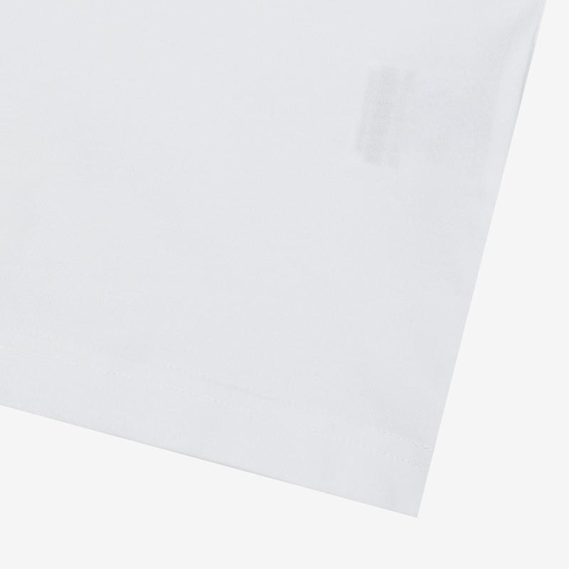 Fila Letter Logo Printed Round Neck Short Sleeve T-Shirt Women T-Shirt White FS2RSD2151F-OWH