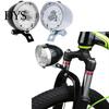 Lampada frontale per bici da bicicletta a 3 LED 2 modalità, lampada frontale per torcia vintage