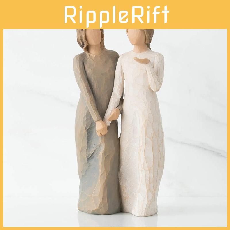 Kunstharz Künstlerische Schwester Skulptur Heimdeko Für Geburtstage Und Feiern