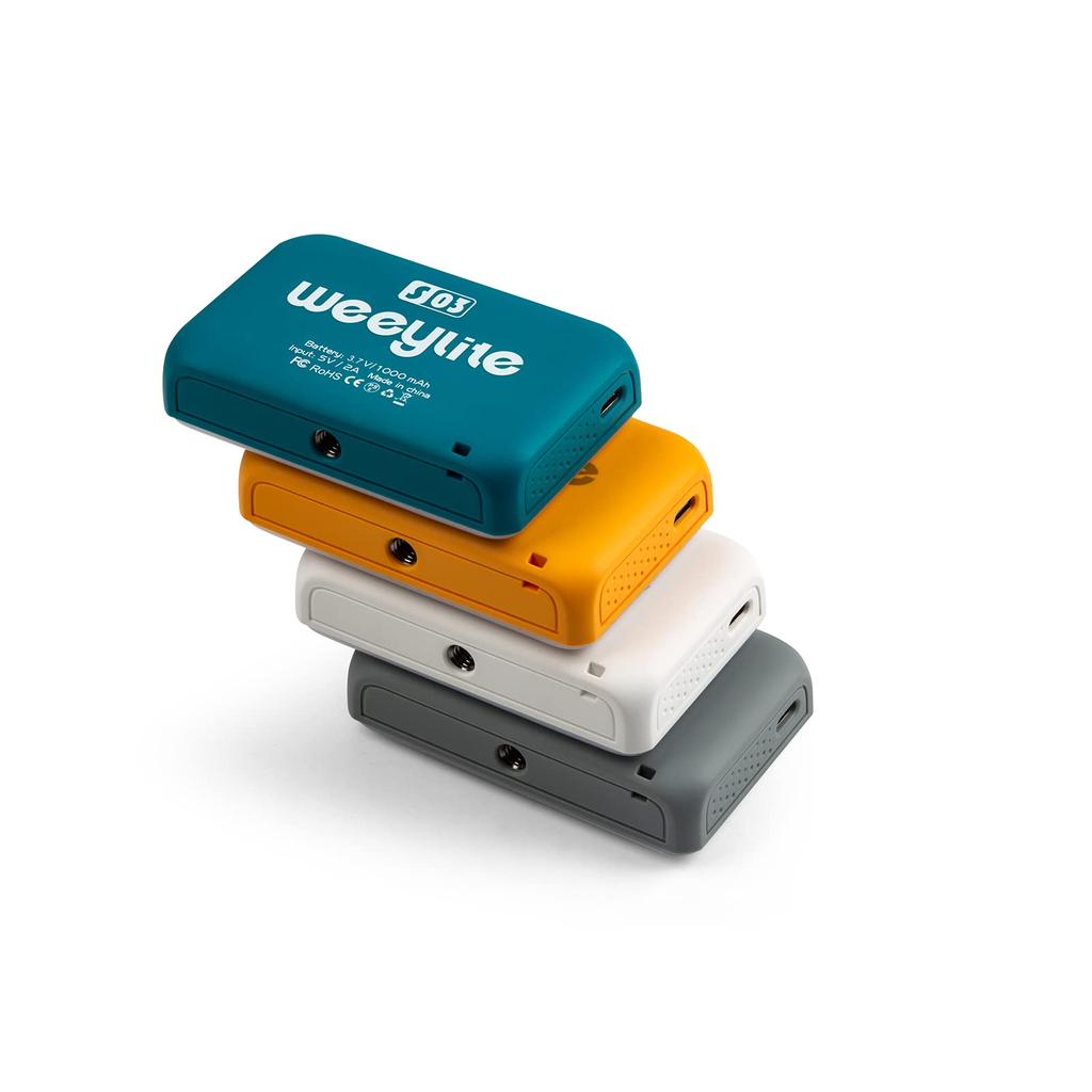 weeylite Mini Photography RGB Photography Pocket Ambient Smartphone App Color Extraction Lightweight and 60 CRI with for Smartphone YouTube Live Video