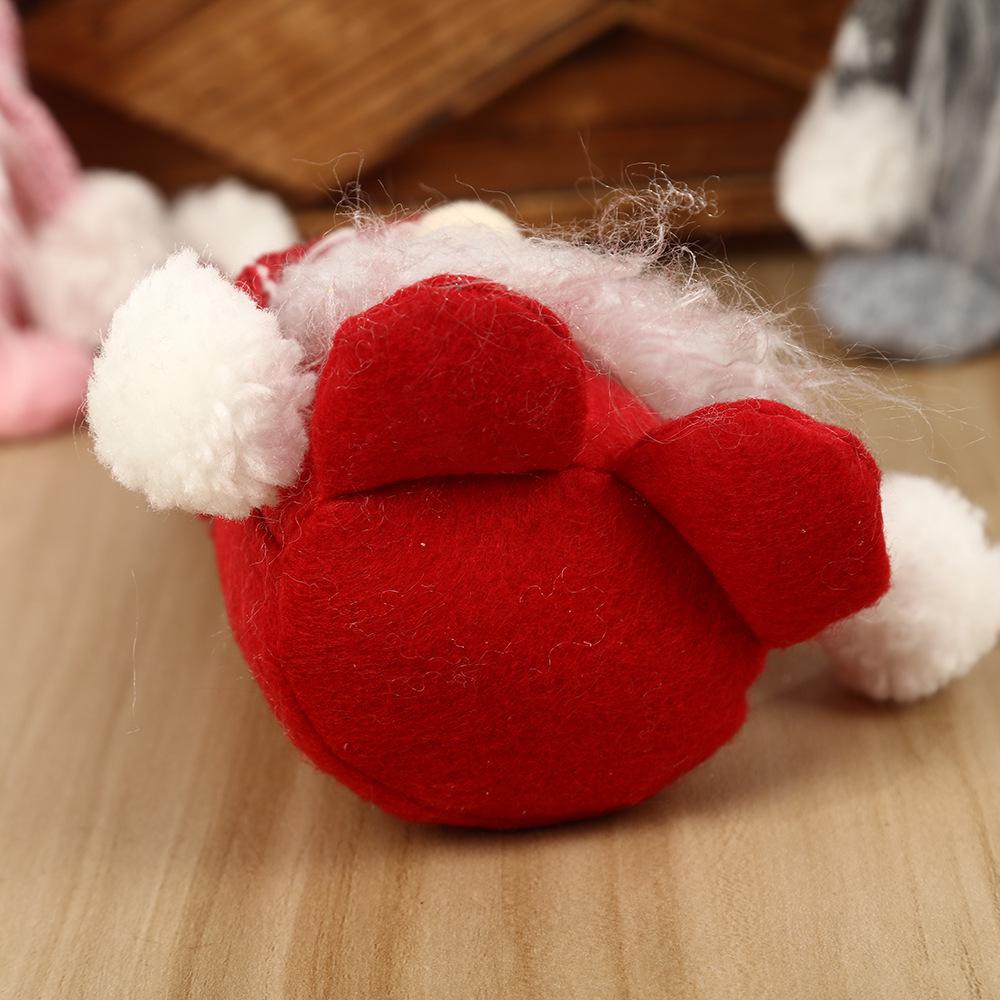 Nordic Knitted Rudolph & Santa Claus Christmas Ornaments