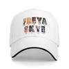 Summer Freya Skye Baseball Cap  Outdoor Sports Fashion Design Sun Hip Hop Hats UnisexTeens SunProof Baseball Caps