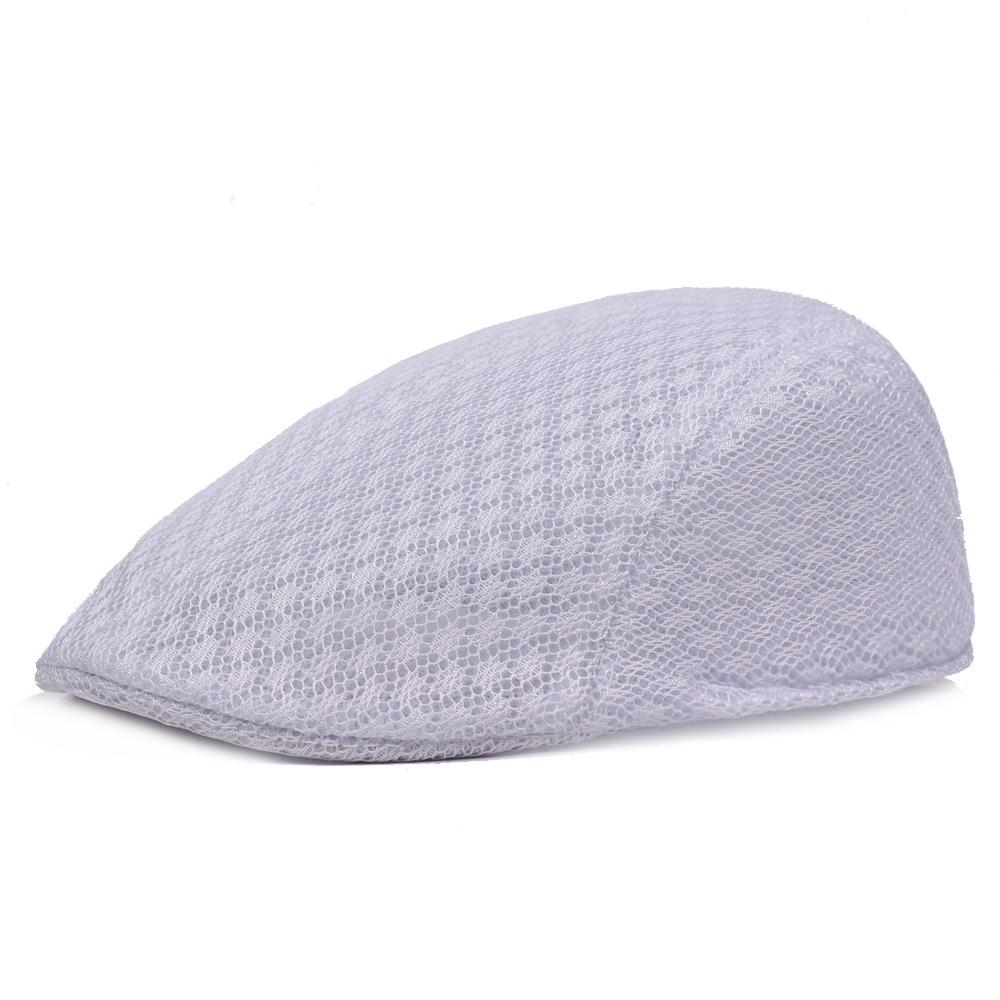 

Unisex Mesh Beret: Summer Sun Hat for Outdoors, Breathable and Sunscreen-Ready M (56-58 cm) красный