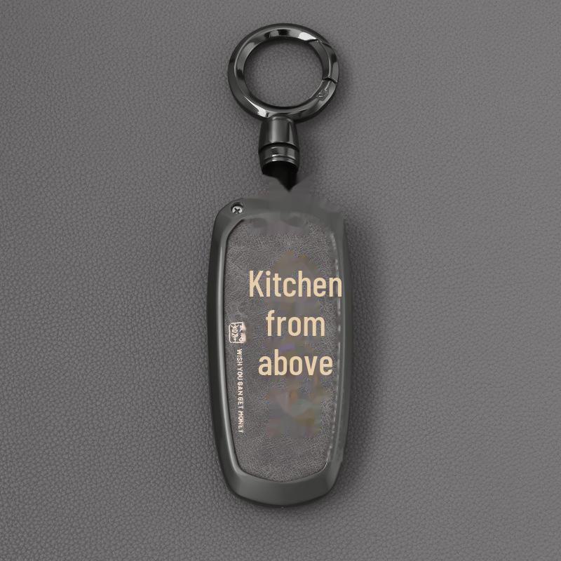 Blue Geely Key Cover for Binyue, Boyue, Dihao GL, Binrui, Bo Ruixing, Ruibao, Xingyue Car Shell Buckle