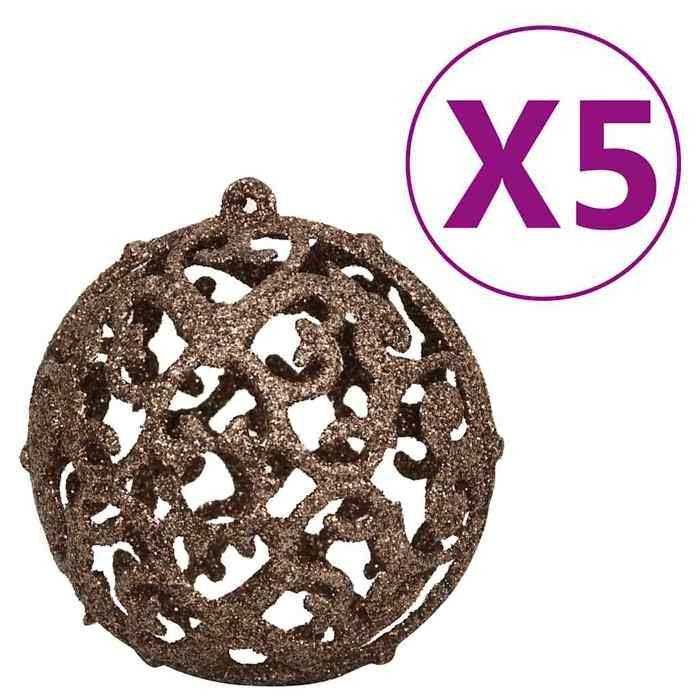 Exclusive House - Pre-lit Artificial Christmas Tree and White Baubles 120 Cm PVC