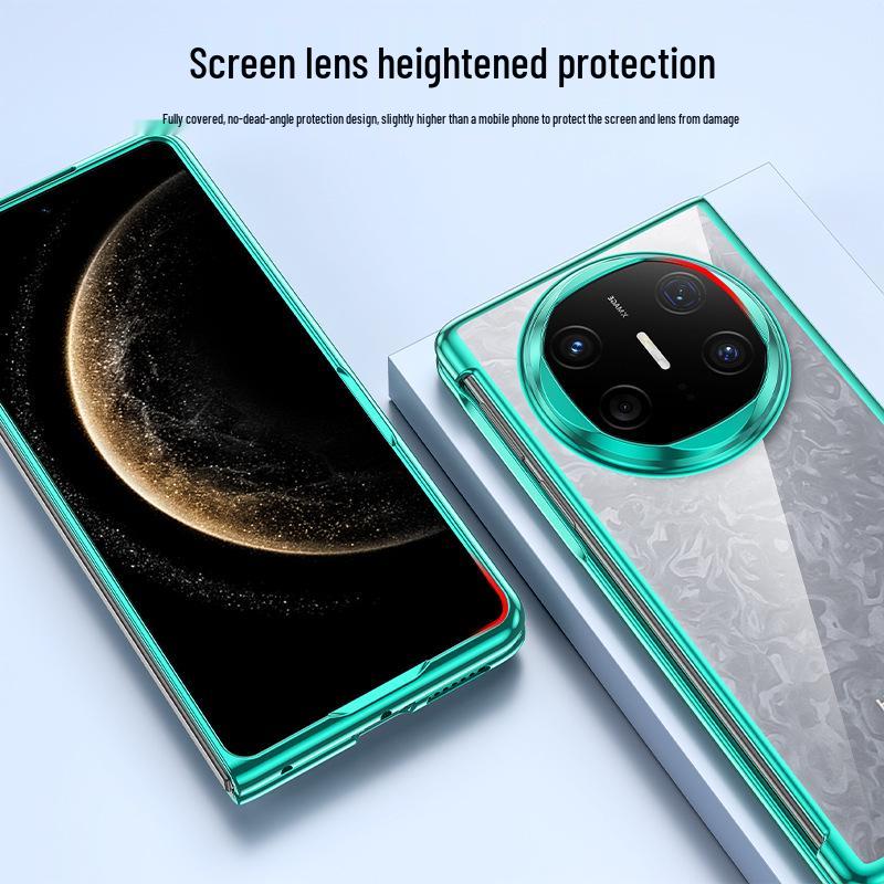 Husă de protecție ultra-subțire transparentă electroplată Huawei MateX6/MateX5