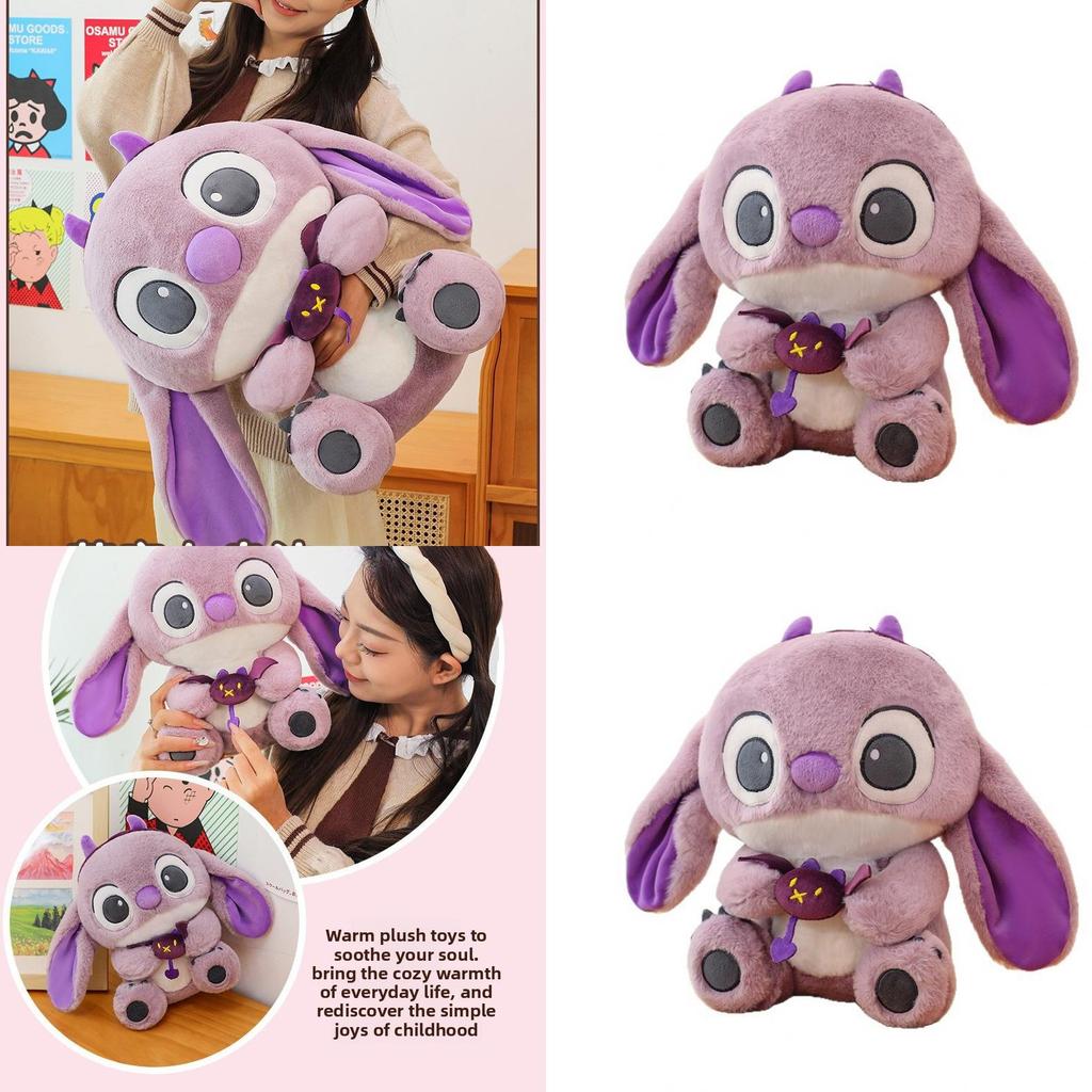 Plush Stitch Character Pillow Large Soft Toy Gift For Kids And Teens