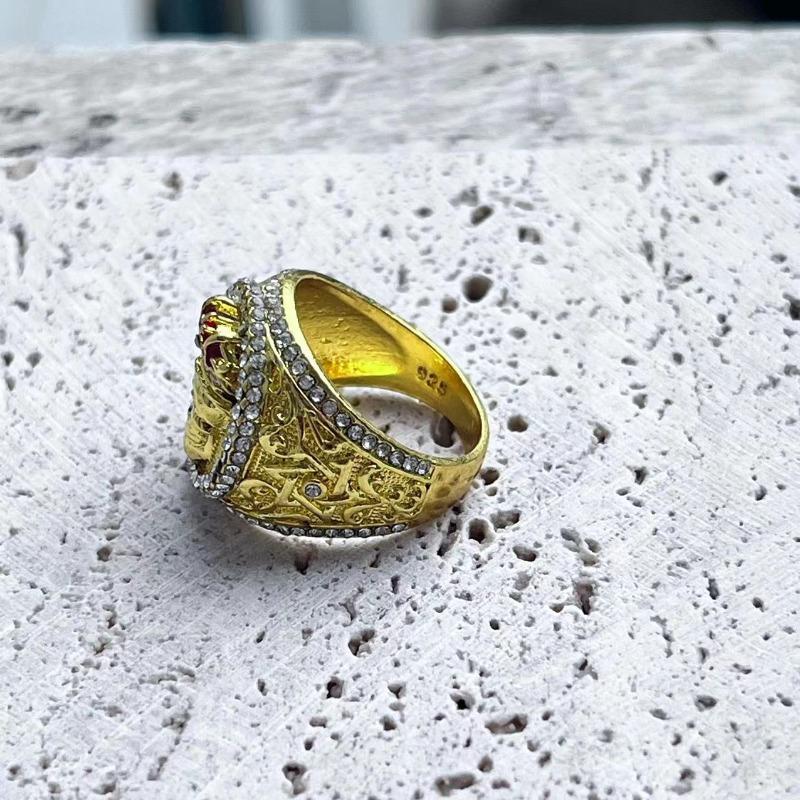 Mary Chenrui Alloy Jewelry Style Skull High-end Men's Ring