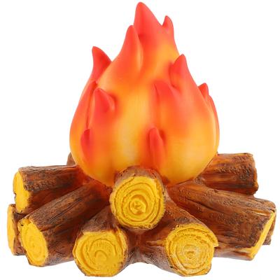 LED Simulierte Holzscheit-Flammenlampe Weihnachten Halloween Outdoor Camping Dekor Ornamente Künstliche Lagerfeuerlampe LED Nachtlicht