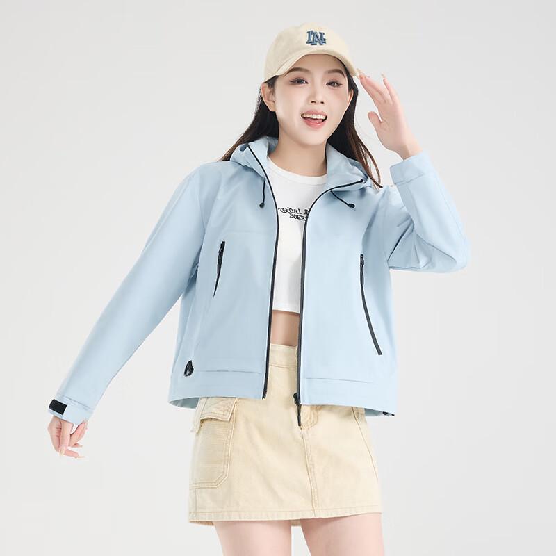 JOHLIN DREAM Unisex Dopamine Color Waterproof Outdoor Shell Jacket M