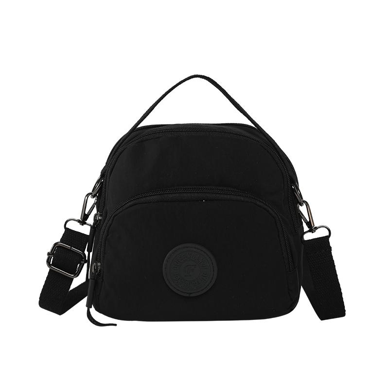 Fashion Simple Ladies Shoulder Bag Large Capacity Oxford Cloth Multi-Layer Crossbody Bag Durable Ladies Commuter Backpacks