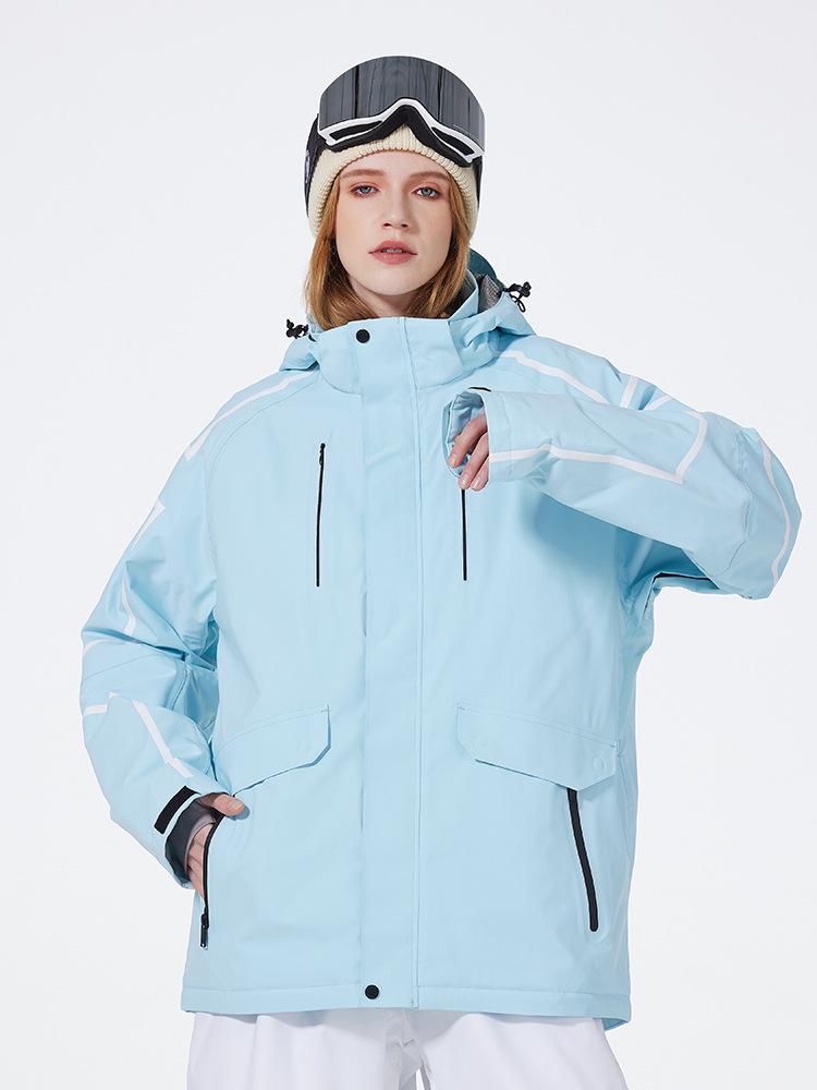 Unisex Winddichter Wasserabweisender Skianzug - Warme, Dicke Snowboardausrüstung