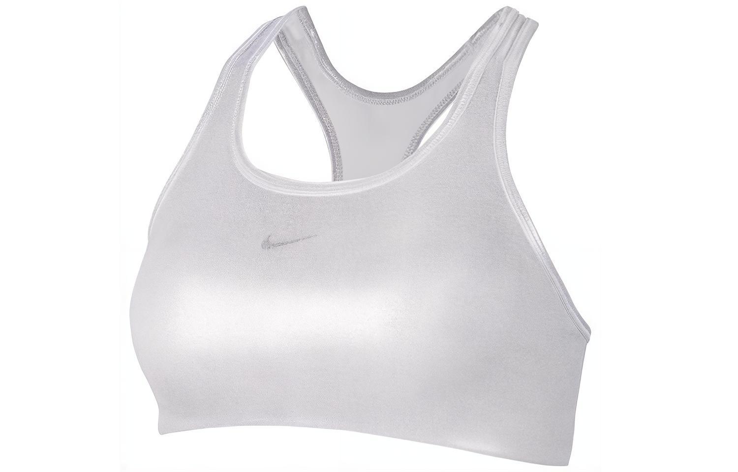 

Nike Tank Tops Women s Metallic Silver Racerback CT3792-100 M