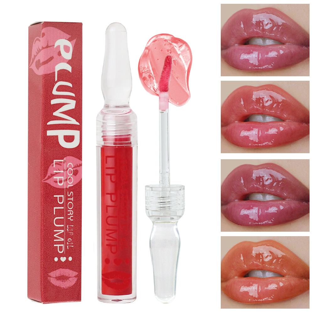 Pouty Lips Lip Gloss Plump and Moisturizing Lip Oil Fruity Lip Gloss Lip Care Fades Lip Lines