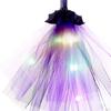 Escoba LED de Halloween, Adorno de Escoba, Accesorio Decorativo para Disfraz, Atrezzo de Cosplay para
