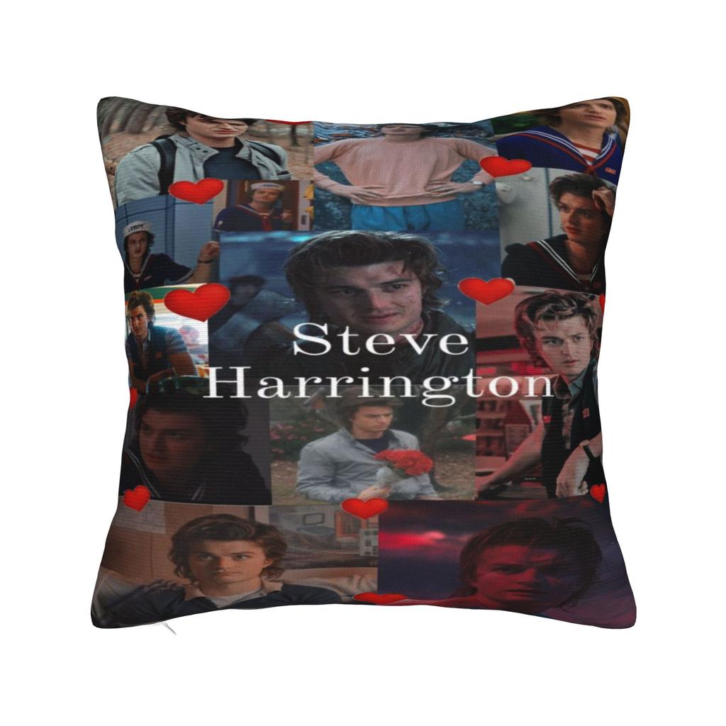 Home Decorations Steve Harrington The Babysitter Pillowcase Merch  Pillow Covers Square Multi Size