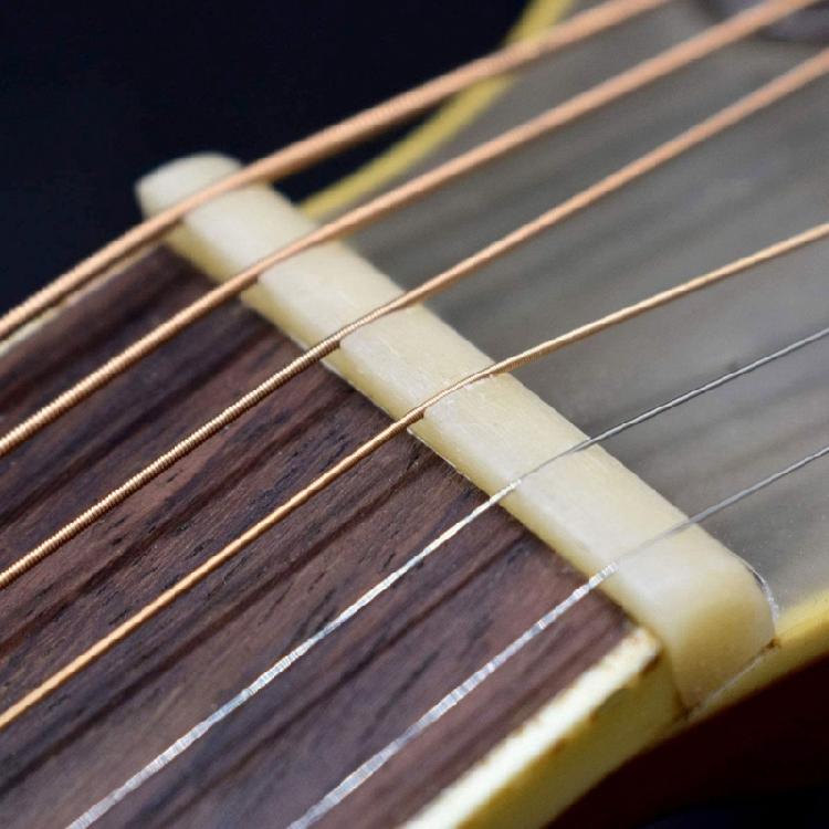 Siodełko mostka gitarowego dla 6-strunowej gitary akustycznej folkowej Akcesorium do instrumentu