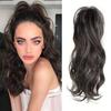 Synthetic Claw Long Curly Wavy Ponytail Clip In Hair Extensions Soft Wig For Women Daily Use Hair Accessories