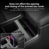 Black Center Console Organizer Tray For Kia Sorento 2025-2025 Armrest Storage Box Inner Insert Storage Holder Accessories