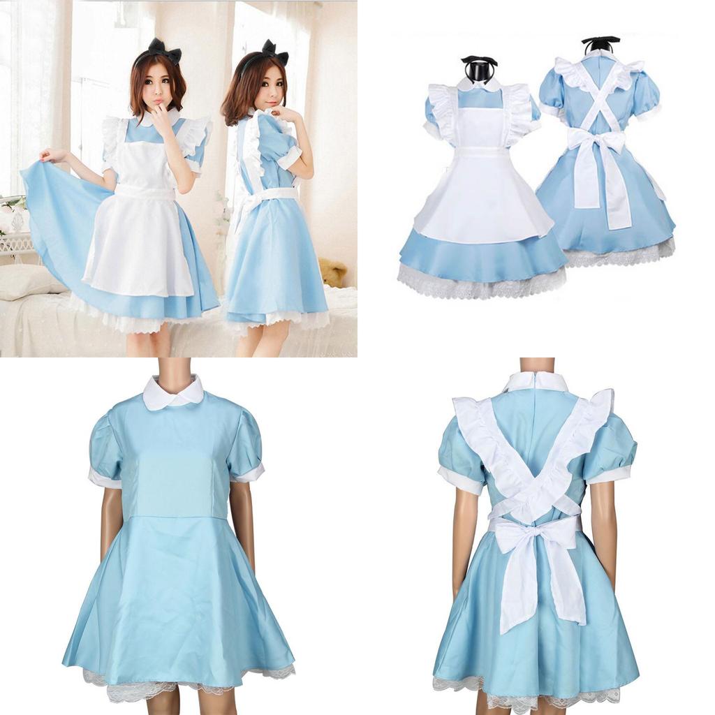 Elegant Alice In Wonderland Costume With Breathable Fabric And Exquisite Workmanship
