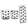 Manual / Auto Stainless Steel Car Pedal Pads Cover For Vauxhall Opel Corsa Cascada Zafira for Buick