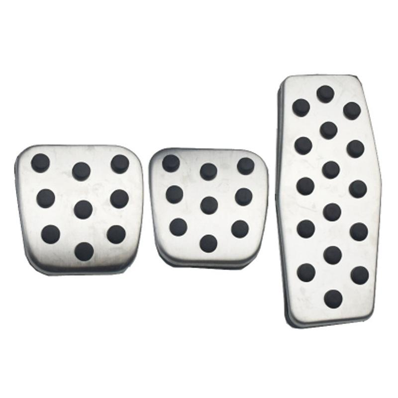 Manual / Auto Stainless Steel Car Pedal Pads Cover For Vauxhall Opel Corsa Cascada Zafira for Buick
