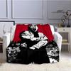 Hip-hop 2PAC Printed Blanket Picnic Blanket Warm Blankets Outdoor Blanket Home Bed Linings Blankets for Beds Birthday Gift
