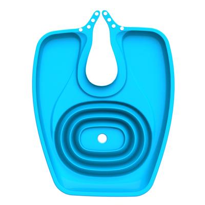 Hair Wash Basin Collapsible Shampoo Trays with Tube Earplugs Mobile Hair Washing Basin No Spills