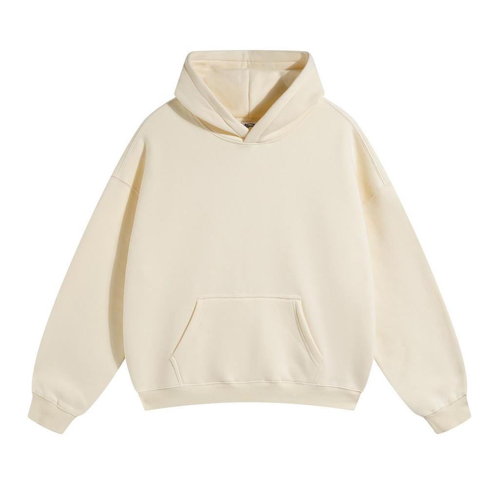 European & American Trendy Oversized Fleece-Lined Hooded Sweatshirt - Autumn/Winter Collection