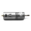 395 Gear Motor 12V 43RPM - M3 Threaded Shaft Robot Motor for DIY/RC/STEM - 6mm Dual Flat Shaft with 19mm Mounting Holes