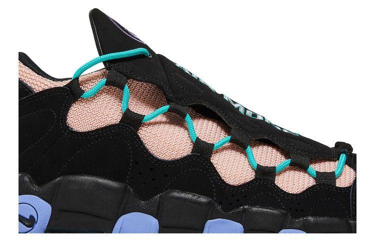 Men's Sneakers Nike Air More Money Have a Nike Day Black/White-Space Purple-Bleached Coral-Hyper Jade