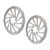 2 Pcs Bike Disc Brake Rotors Lightweight Fast Heat Dissipation Steel High Hardness Mountain Bike Disc Brakes