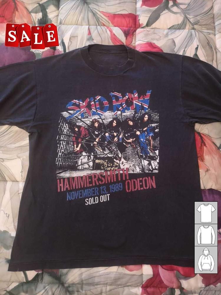 New Popular Band Tees Skid row band Gift For Fans Black All Size T-Shirt JJ284 Unisex T-Shirt S