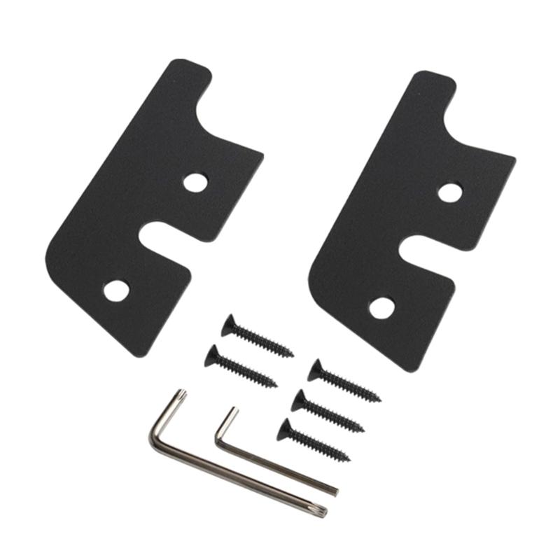 1Pair Sun Visors Clip Quick Repair Maintenance Refurbishment Package Aluminum Alloy Effortless Operation for JK Sunshade