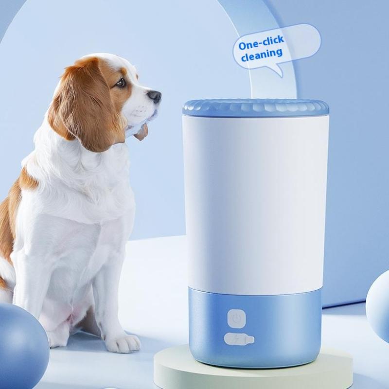 Electric Dog Paw Cleaner Intelligent Automatic Foot Claw Care Washing Cup Tool Pet Cleaning Tool Cat Dog Supplies Accessories