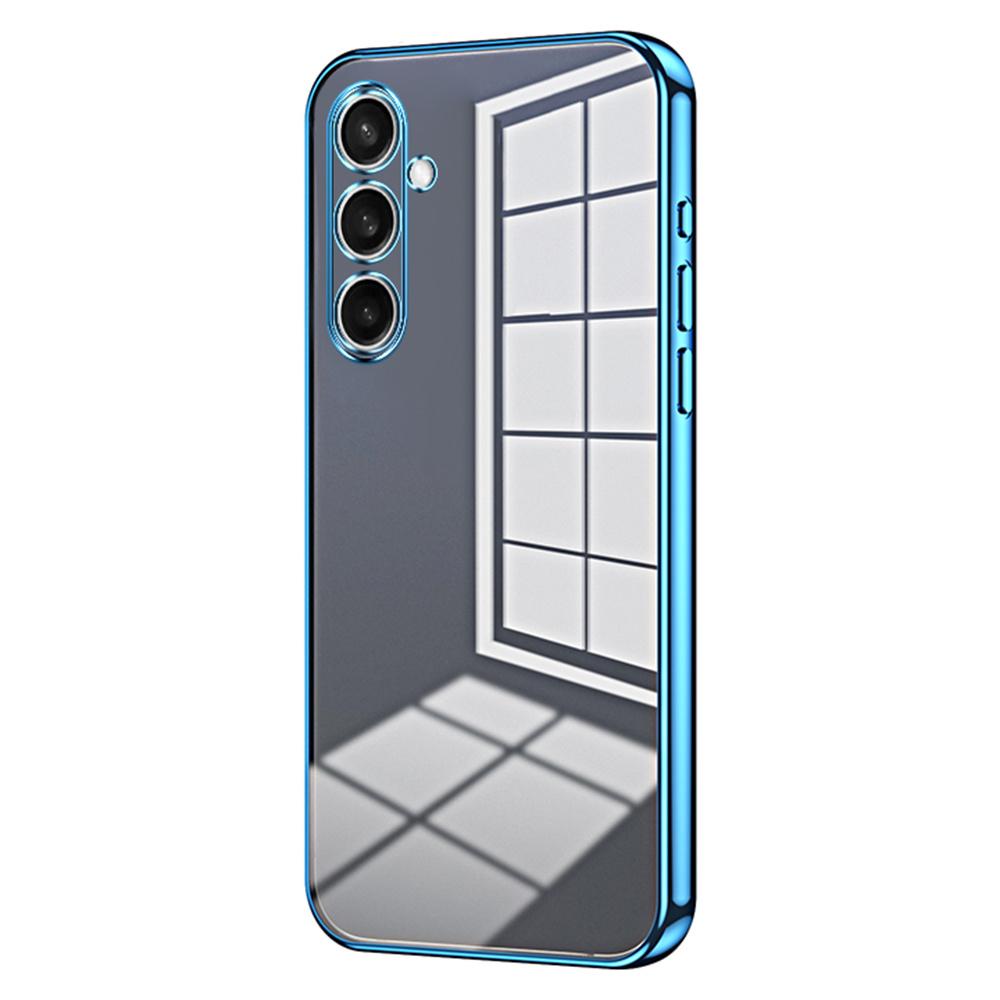 For Samsung Galaxy A35 5G Case Electroplating Frame Soft TPU Phone Cover