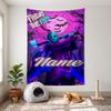 Viernes 13 (1) Tapiz de pared decorativo con nombre personalizable, opción ideal para la decoración de paredes en dormitorios, salas de estar, residencias estudiantiles y el hogar