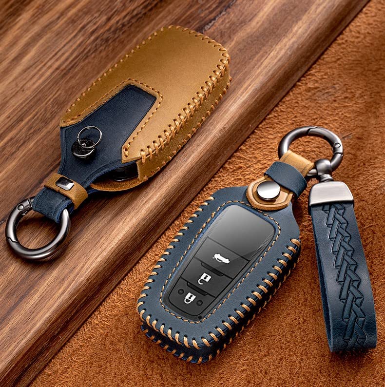 [VARIOUSLINES] Genuine Leather Key Cover, Alphard 30 Series Late Key Case, Vellfire 30 Series Late Key Cover, Key Case, Black