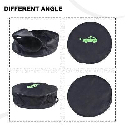 Car Battery Jumper Carry Bag Ergonomic Handle Jumper Carry Bag Storage Bag Car Charging Cable Ergonomic Handle