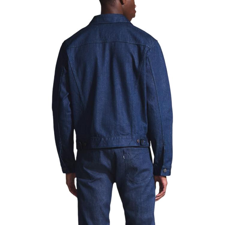 Levis Bluetab™ Series Ss25 Bluetab™ Series Multi-Pocket Design Button Closure Denim Jacket Men jackets Deep-Indigo A5883-0003