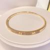 Sparkling Zircon Bracelet, Versatile, Micro-inlaid, High-end, Light Luxury Style Bracelet for Women