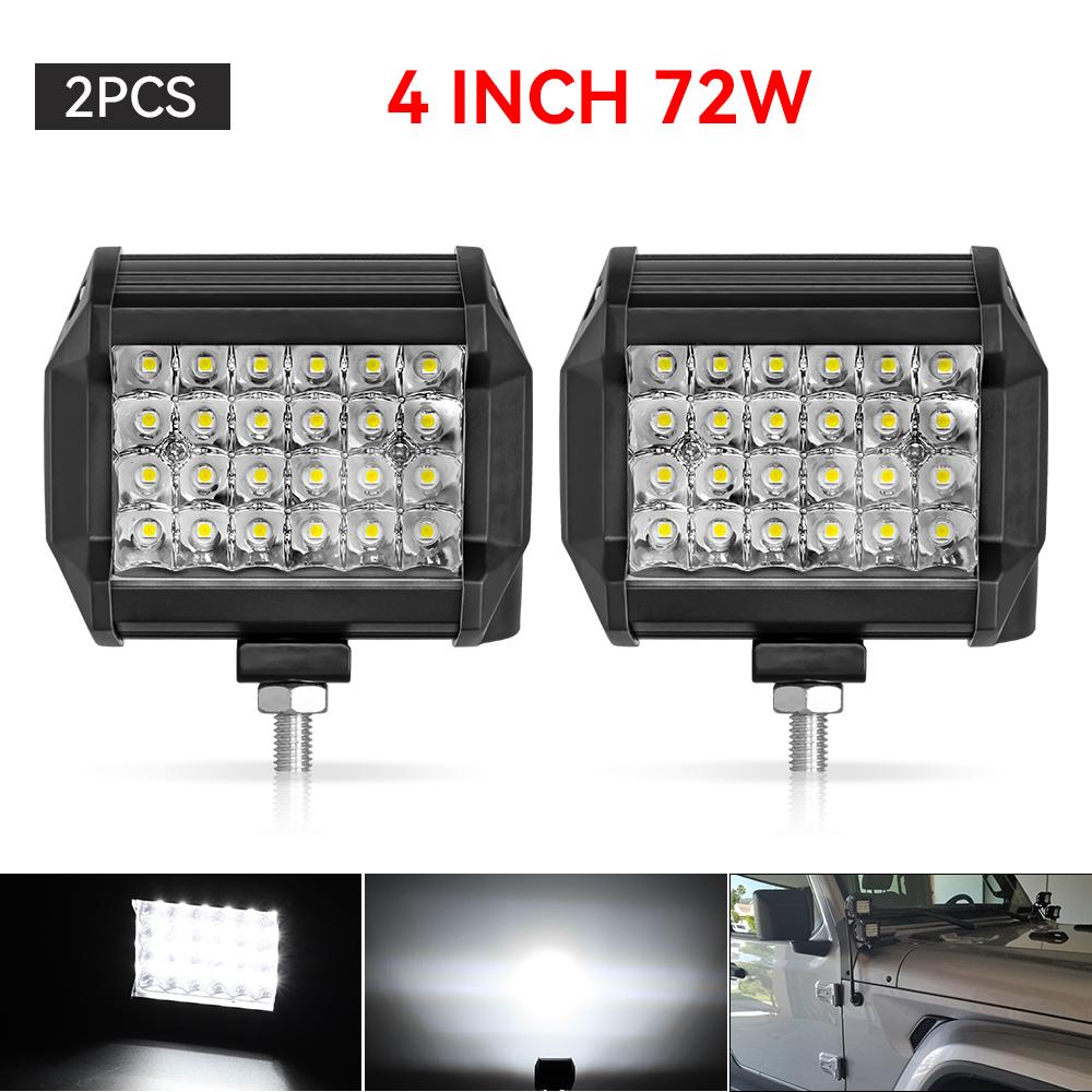12V 24V LED Bar Offroad Spot Flood Combo LED Light Bar/Work Light for Truck Car SUV 4WD 4x4 Boat ATV Barra LED Headlights