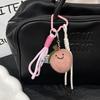 Handmade Wool Felt Fruit Keychain Pendant from Nepal