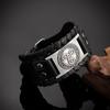 New Retro Wide Leather Nordic Rune of Odi Bracelet for Men Celtic Viking Solomon Pattern Party Gifts Accessories