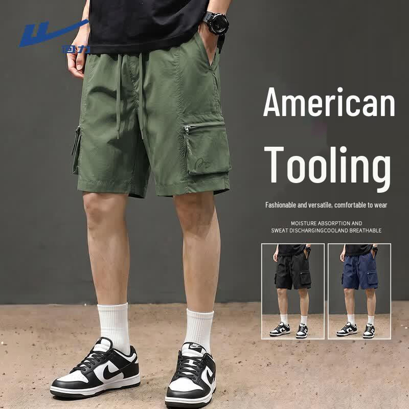 Warrior Men s Summer Loose Fit Cargo Shorts L